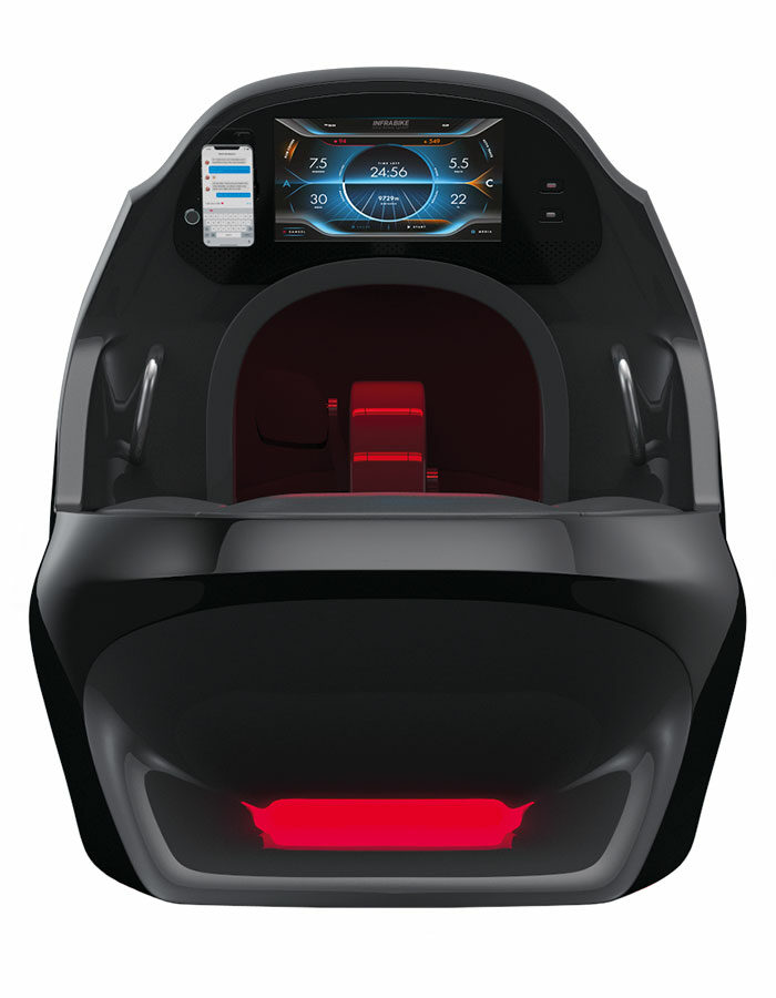 Système de chaleur infrarouge du vélo Infrabike